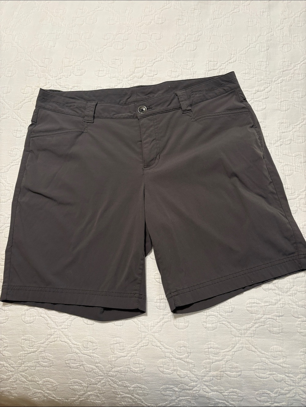 Eddie Bauer Stretch Performance Shorts - Charcoal Gray